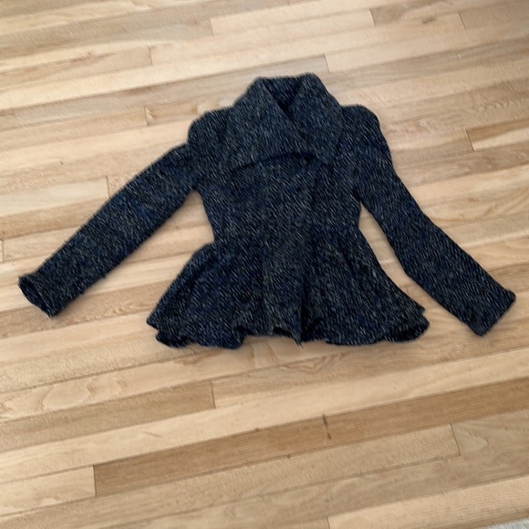 COPY - Free People What’s New Peplum Patricia Tweed Coat - Picture 2 of 5